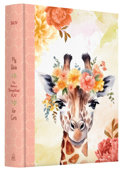 My Bible for Girls: Simplified KJV Floral Giraffe - Re-vived