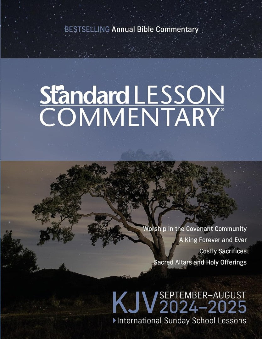 KJV Standard Lesson Commentary Large Print 2024-2025 - Re-vived