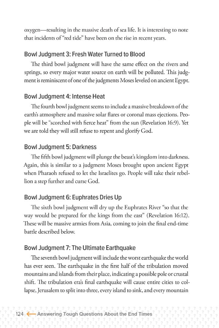 Answering Tough Questions About Bible Prophecy
