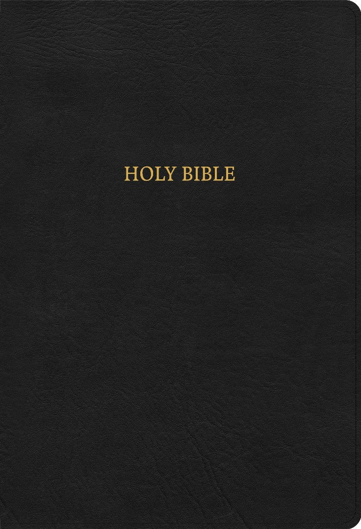 NASB Super Giant Print Reference Bible, Black - Re-vived