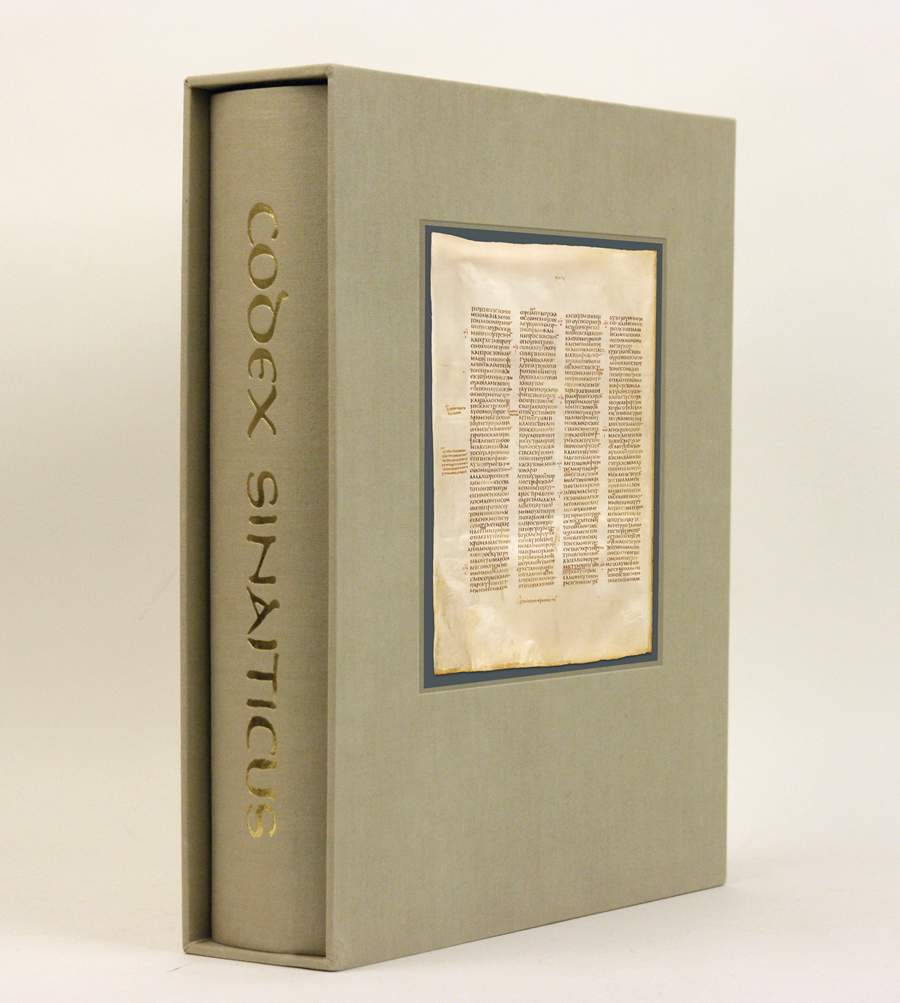 Codex Sinaiticus with Slipcase: Facsmile Edition - Re-vived
