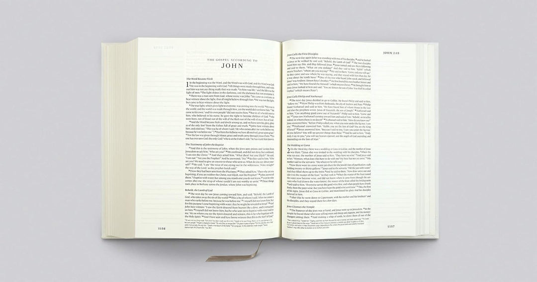 ESV Single Column Journaling Bible, Customizable Cover - Re-vived