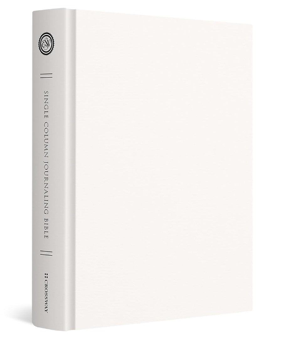 ESV Single Column Journaling Bible, Customizable Cover - Re-vived
