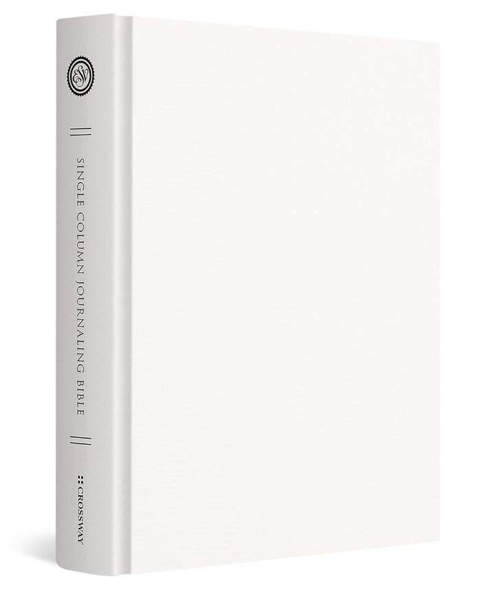 ESV Single Column Journaling Bible, Customizable Cover - Re-vived