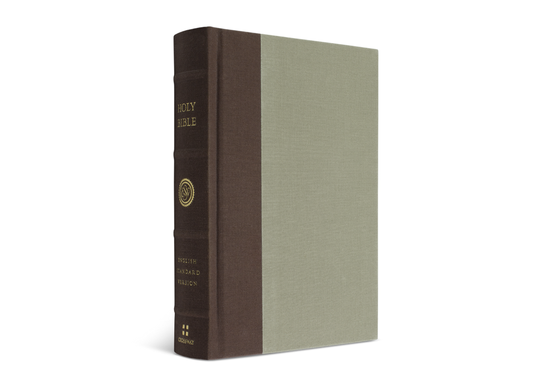 ESV Reader's Bible, Cloth Over Board, Timeless Design - Re-vived