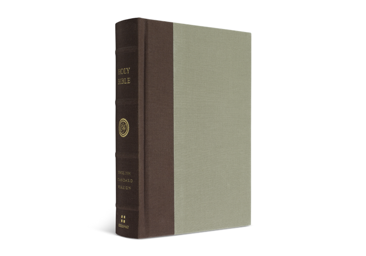 ESV Reader's Bible, Cloth Over Board, Timeless Design - Re-vived
