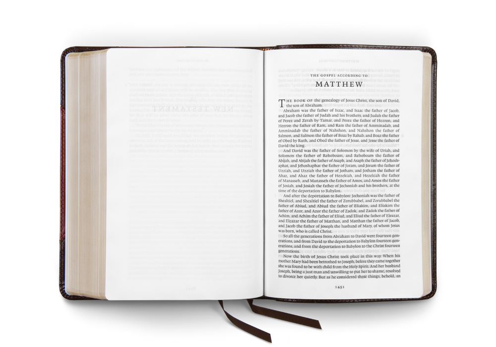 ESV Reader's Bible, Trutone, Brown/Cordovan - Re-vived
