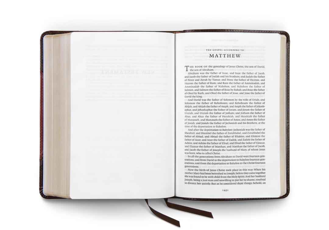 ESV Reader's Bible, Trutone, Brown/Cordovan - Re-vived