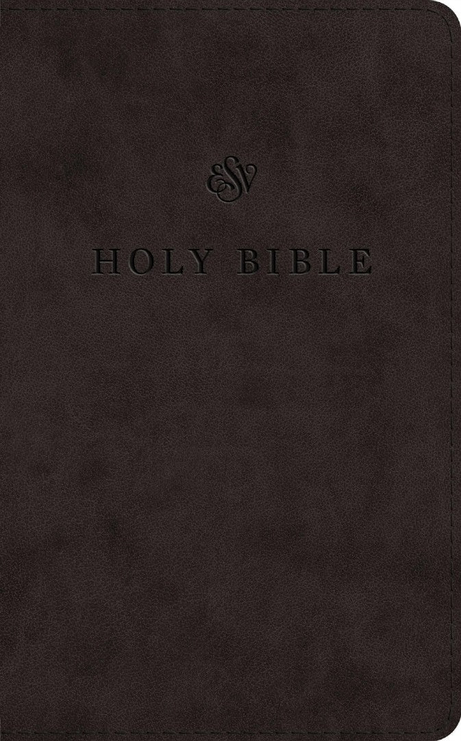 ESV Premium Church Bible, Large Print, Black
