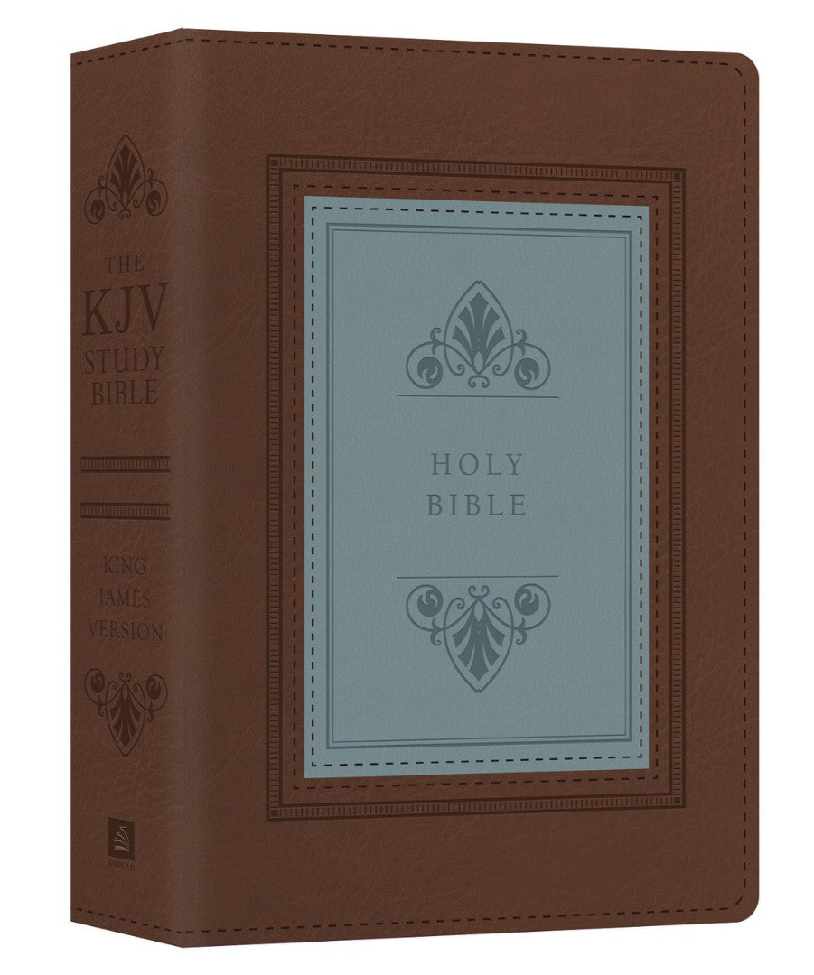 KJV Study Bible Large Print Indexed [Teal]