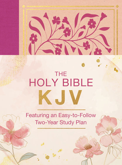 KJV Bible - 2-Year Study Plan [Magenta]