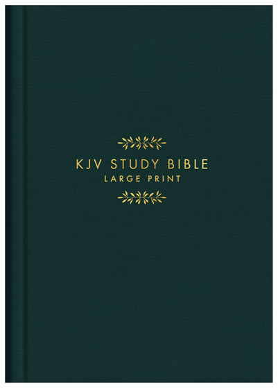 KJV Study Bible - Large Print [Gold]