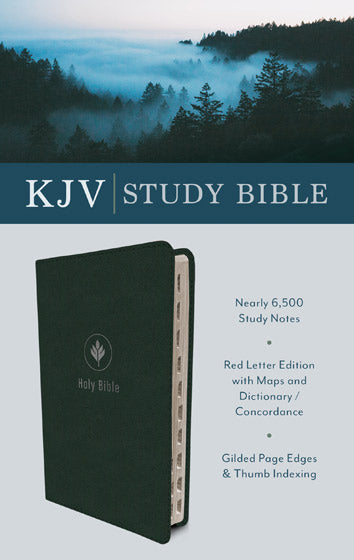 KJV Study Bible, Indexed [Evergreen]