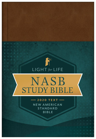Light For Life Nasb Study Bible: Caramel