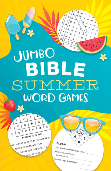 Jumbo Bible Summer Word Games - Re-vived