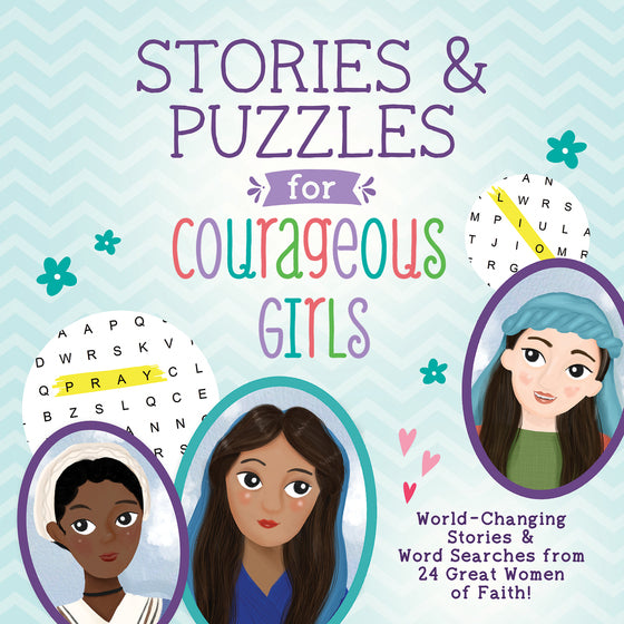 Stories And Puzzles For Courageous Girls - Re-vived