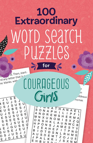 100 Word Search Puzzles/Courageous Girls