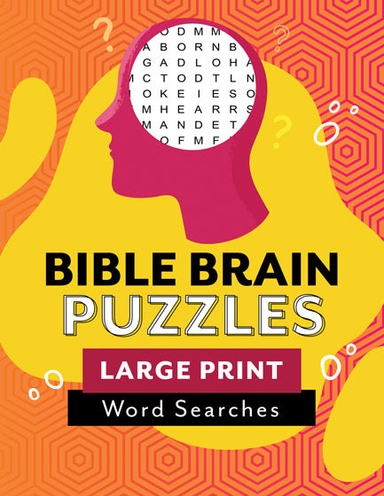 Bible Brain Puzzles: Large Print Wordsearch