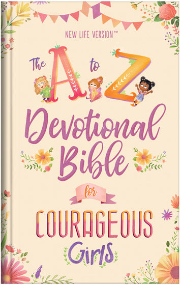 A To Z Devotional Bible/Courageous Girls - Re-vived