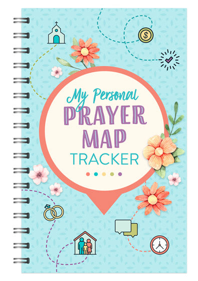 My Personal Prayer Map Tracker - Blue