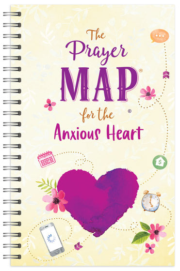 The Prayer Map   For The Anxious Heart