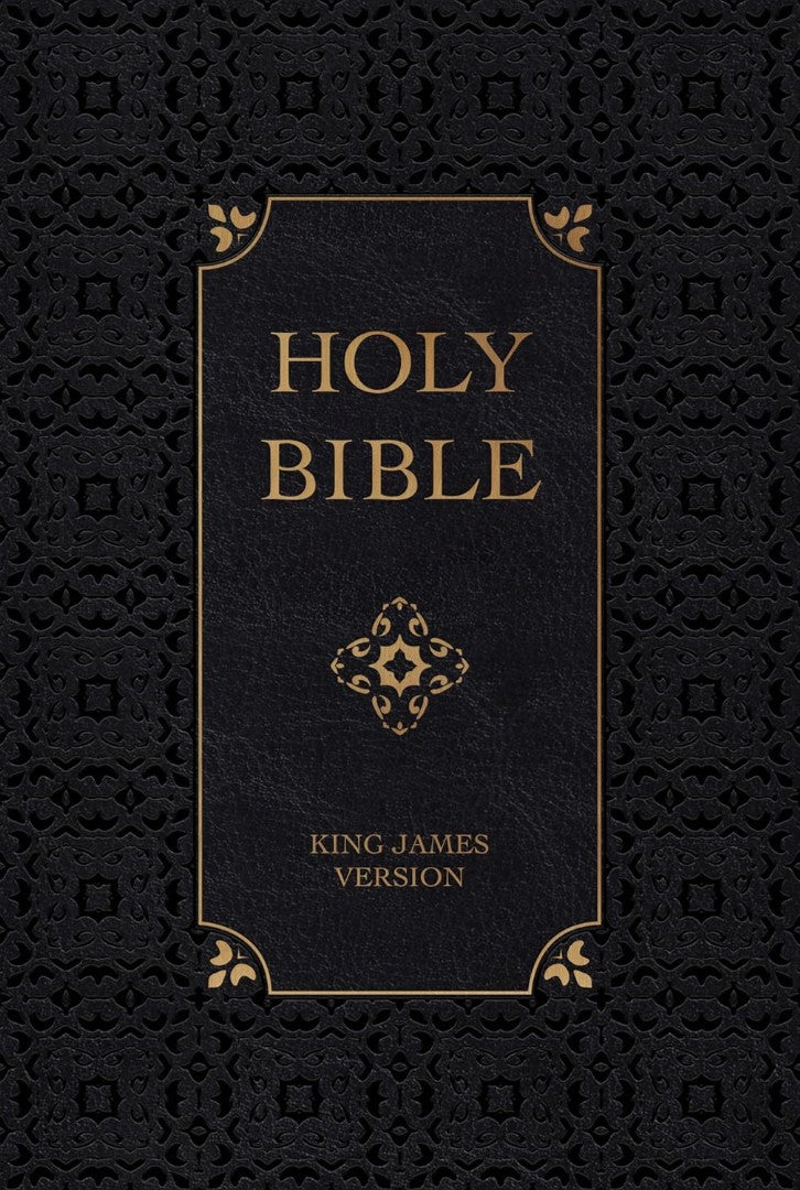 KJV Holy Bible Giant Print Obsidian