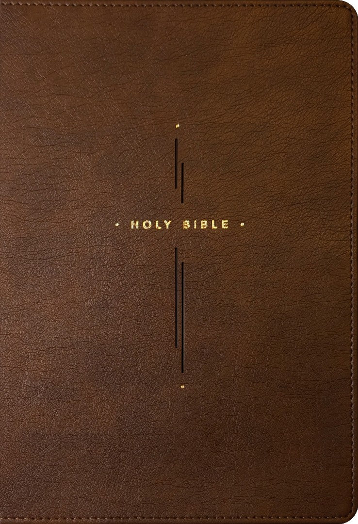 NLT Large Print Thinline Center-Column Reference Bible