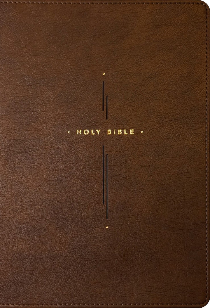 NLT Large Print Thinline Center-Column Reference Bible
