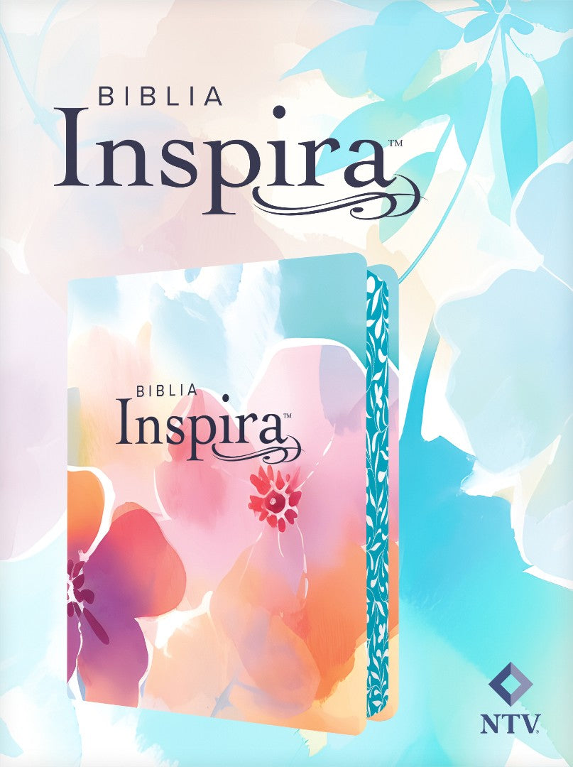 Biblia Inspira NTV Con Filament, Sentipiel, Para So Floral - Re-vived
