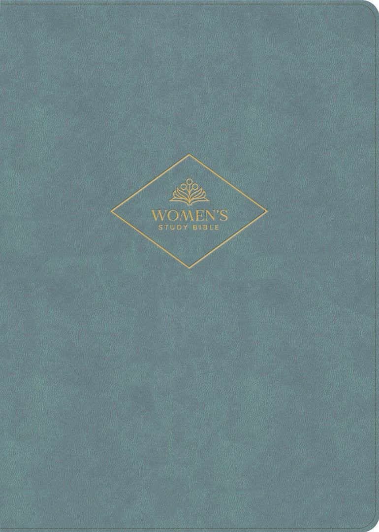 CSB Women's Study Bible, Earthen Teal Suedesoft