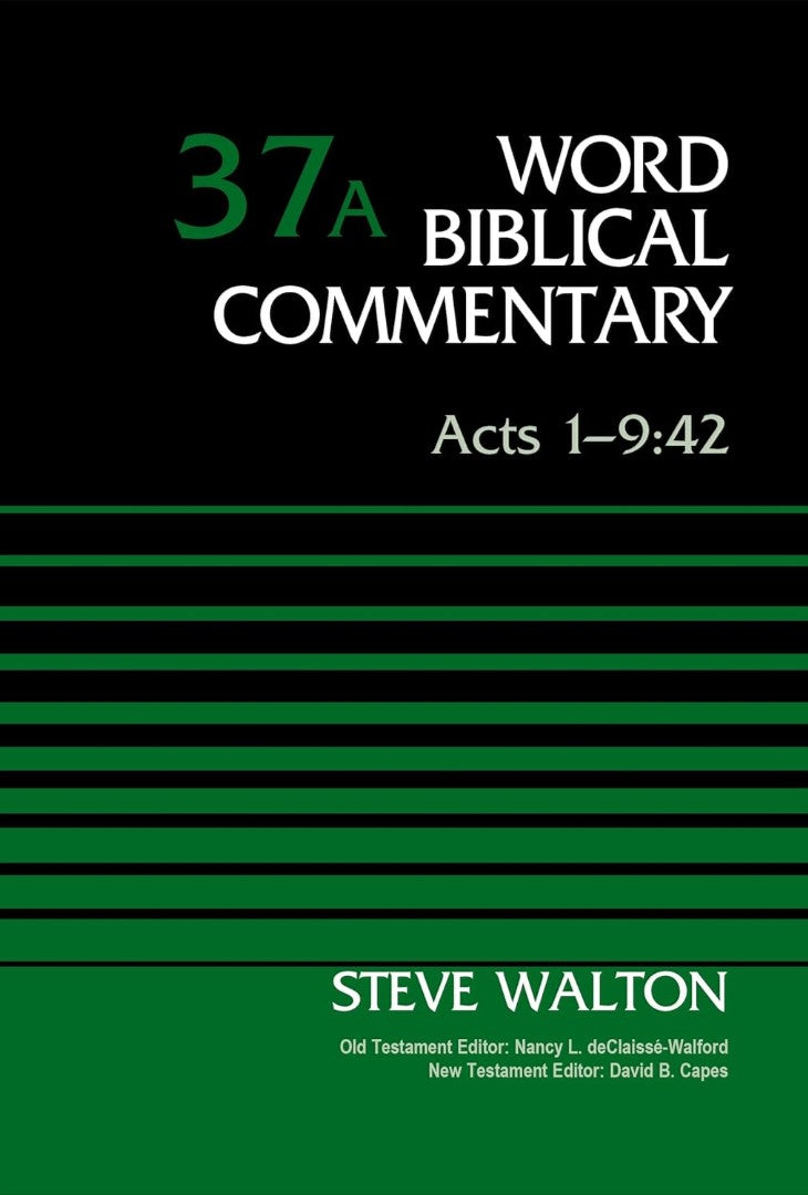Acts 1-9:42, Volume 37a - Re-vived