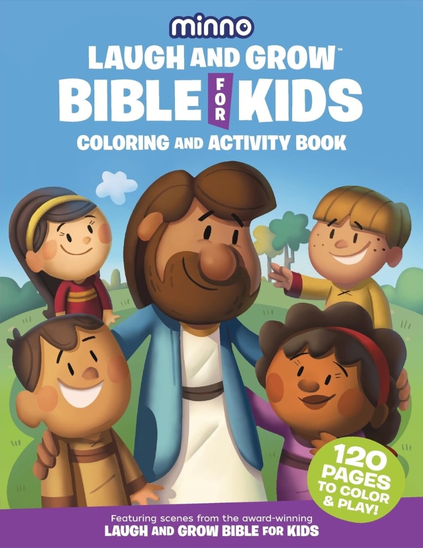 Laugh and Grow Bible Coloring and Activity Book - Re-vived