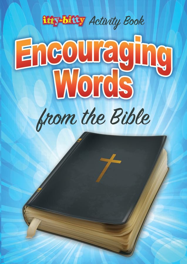 Itty Bitty Activity Book: Encouraging Words From the Bible - Re-vived