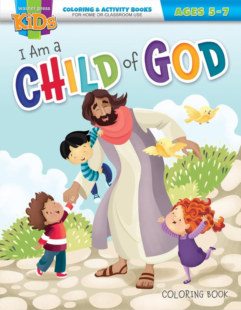 I Am a Child of God Colouring Book - Re-vived