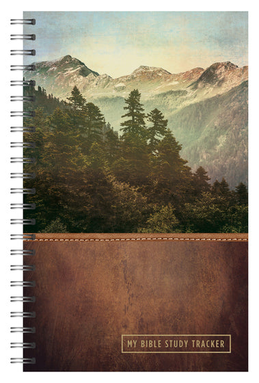 My Bible Study Tracker [Leather Forest] - Re-vived