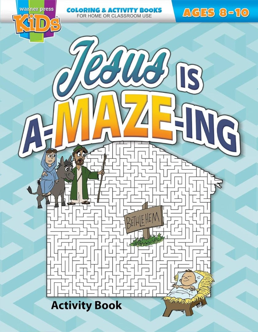 Jesus is A-maze-ing Activity Book, Ages 8-10 - Re-vived