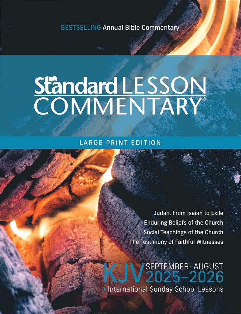 KJV Standard Lesson Commentary Large Print Edition 2025-2026 - Re-vived