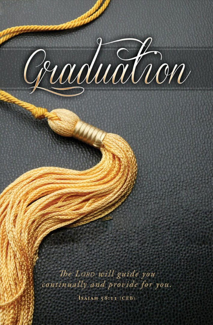 Graduation Isaiah 58:11 Bulletin (pack of 100)