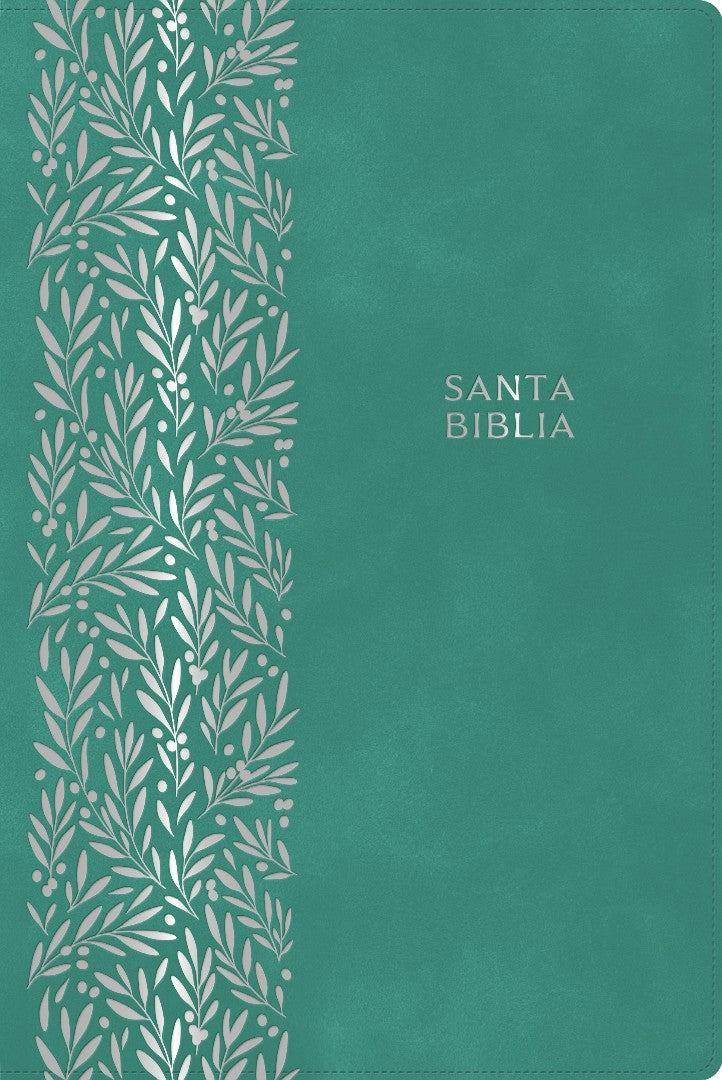 RVR 1960 Biblia Letra Gigante, Verde Esmeralda, Símil Piel - Re-vived