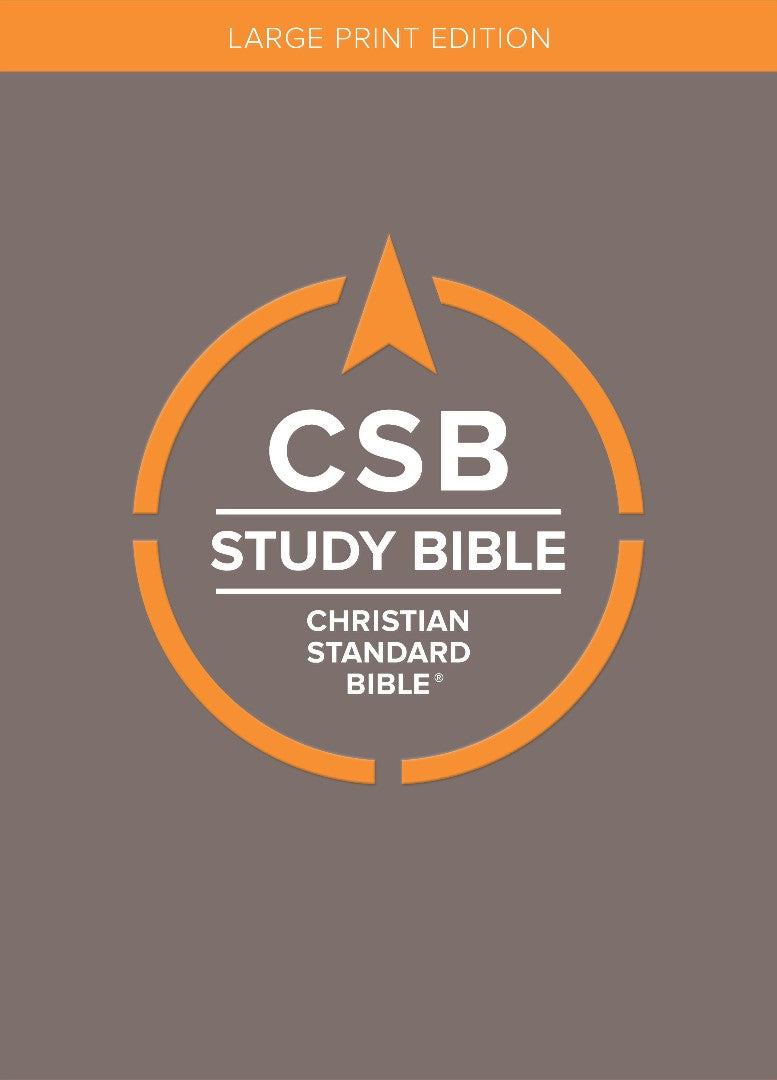 CSB Study Bible, Large Print Edition, Hardcover | Re-vived