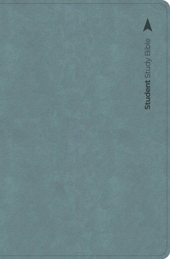 CSB Student Study Bible, Earthen Teal Suedesoft Leathertouch
