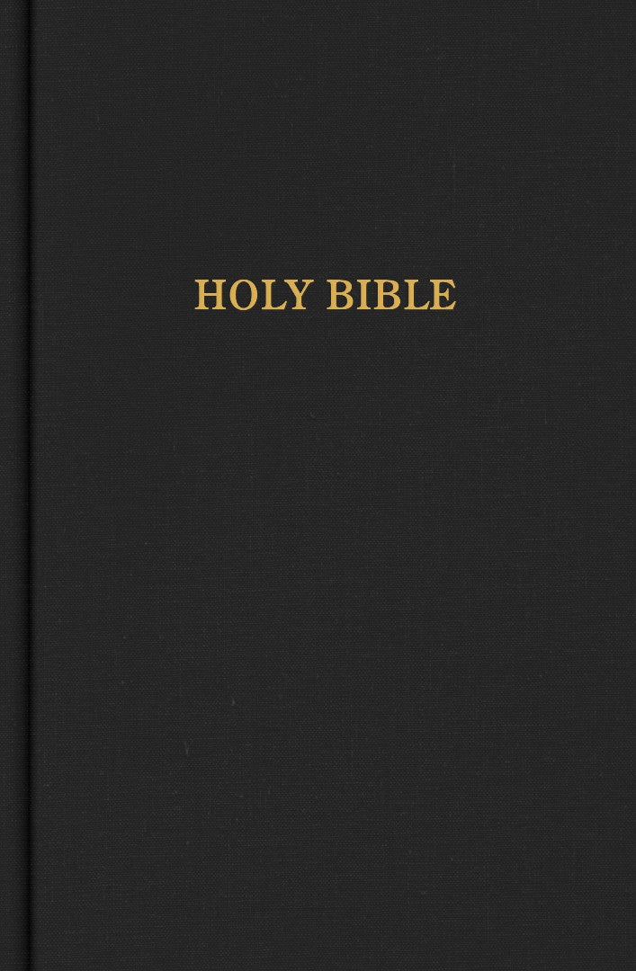 KJV Study Bible, Personal Size Edition, Black