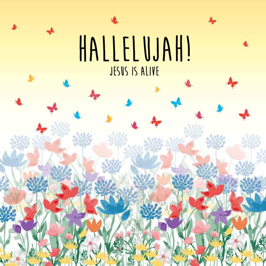 Hallelujah Jesus Is Alive (Pack of 5) - Re-vived