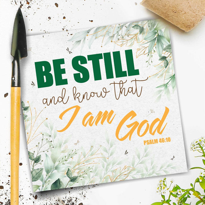 Be Still Seeded Card