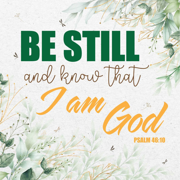 Be Still Seeded Card