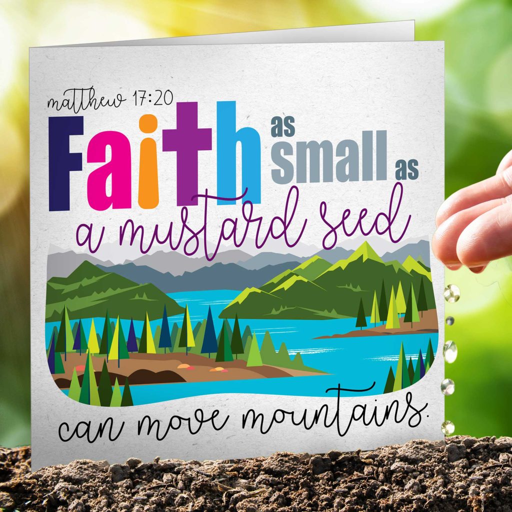 Mustard Seed Seeded Card
