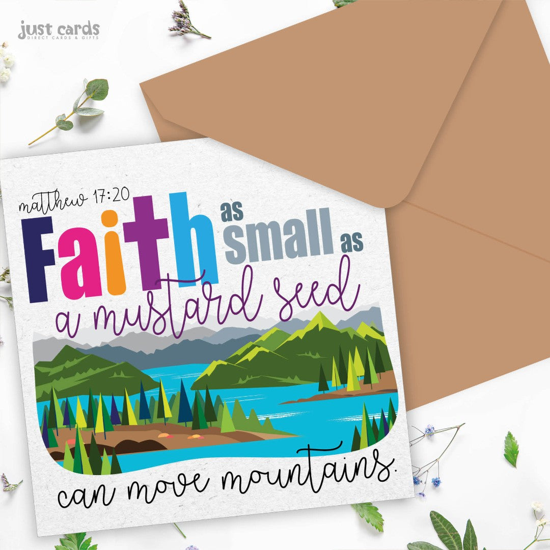 Mustard Seed Seeded Card