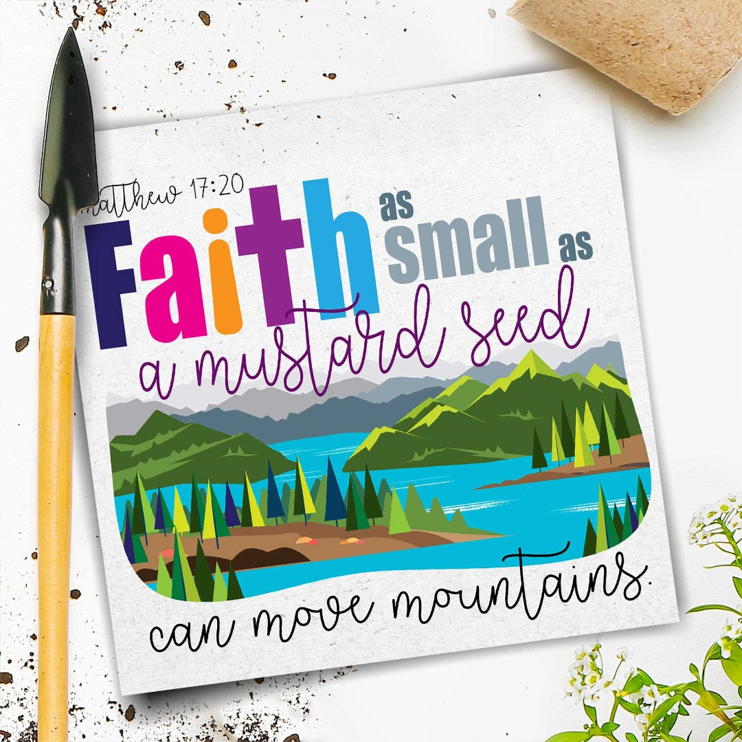 Mustard Seed Seeded Card