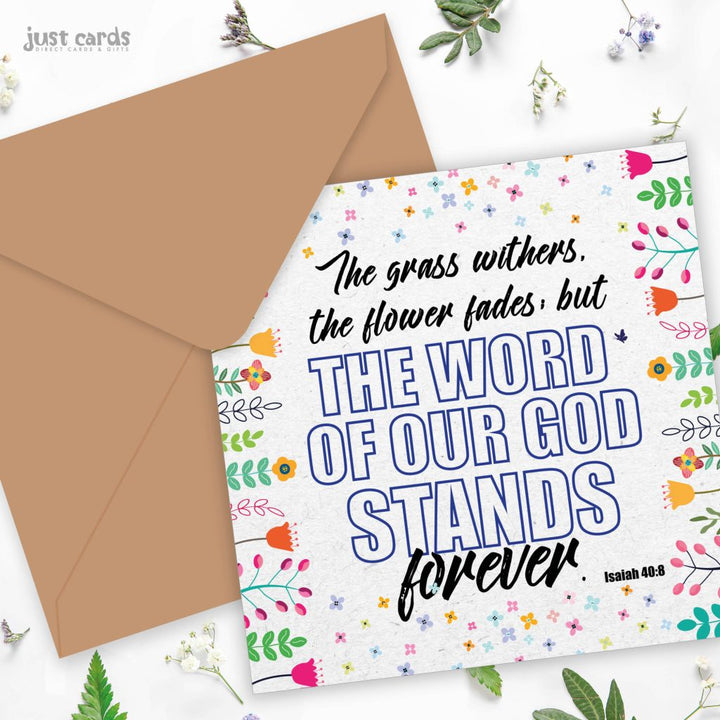 Word Of God Seeded Card