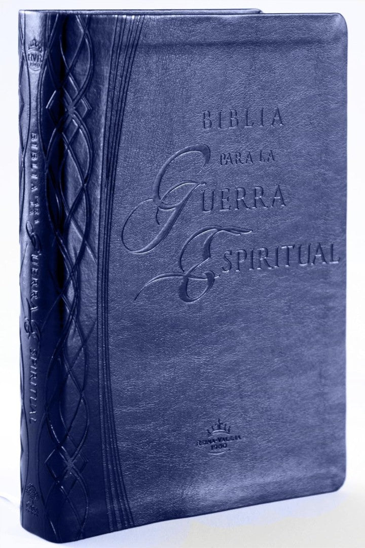 Rvr 1960 Biblia Para La Guerra Espiritual Azul